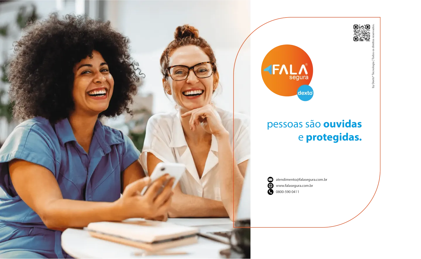 Interface Plataforma FalaSegura®